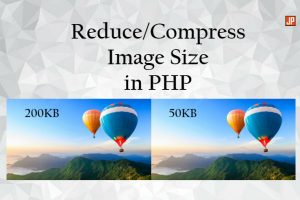 compress images in php