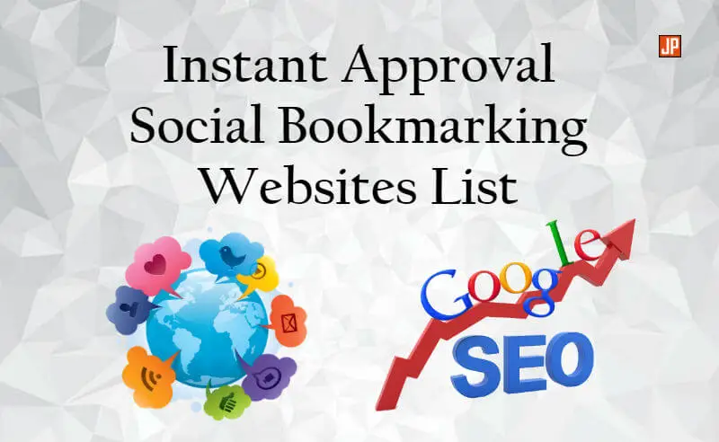 Instant Approval Social Bookmarking Websites List