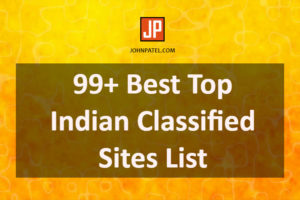 Best Top Indian Classified Sites List