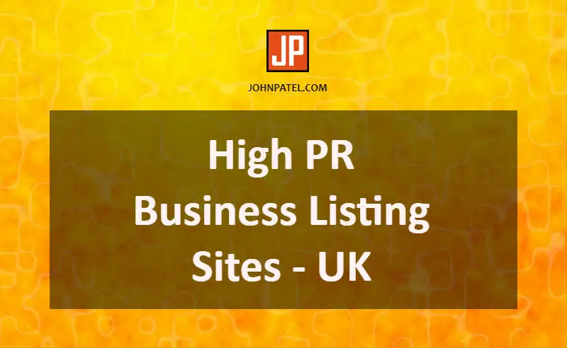 High DA PR Business Listing Sites UK