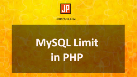 MySQL Limit in php