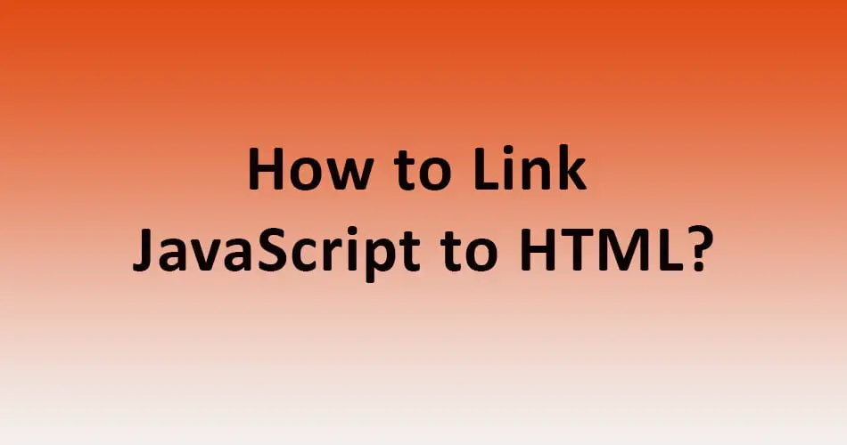 How to Link JavaScript to HTML - HTML Script src Attribute